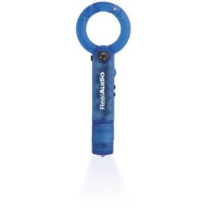 Plastic Carabiner Flashlight Radio