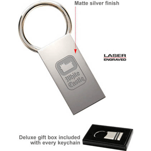 Pull-N-Twist Metal Keychain
