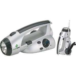 SURVIVAL FLASHLIGHT & SCAN RADIO