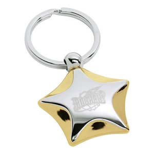 Elements Keyring Designer Silver & Gold Collection