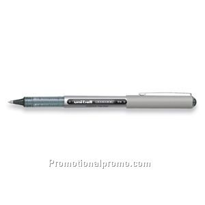 uni-ball Vision Silver Barrel, Black Ink Roller Ball