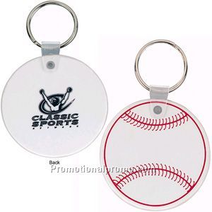 Baseball Key Tag