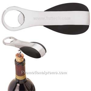 Rubber Gripped Wine and Bottle Opener