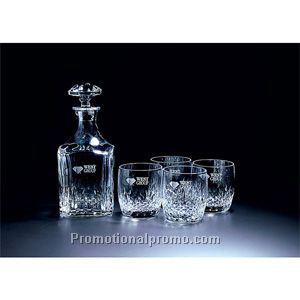 Petal Cut Decanter 5-Piece Set