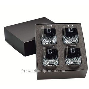 Petal Cut On-the-Rocks Gift Set