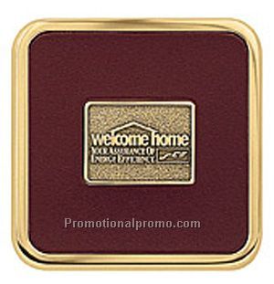 Brass Square Coaster Weight(TM) Coasters