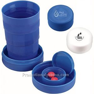 Travel Cup with Pill Compartment