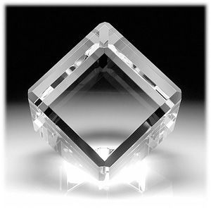 Large Slant Cube - Custom