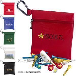 Champion Golf Jumbo Zipper Pack with 2-1/8" Tees
