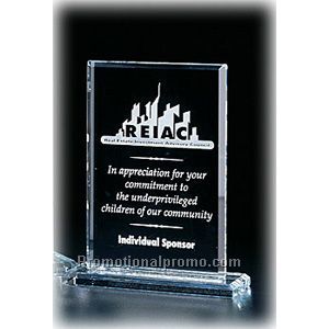 Vertical Gem Cut Award - Small