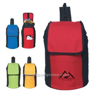 Drawstring Kooler Sling Backpack