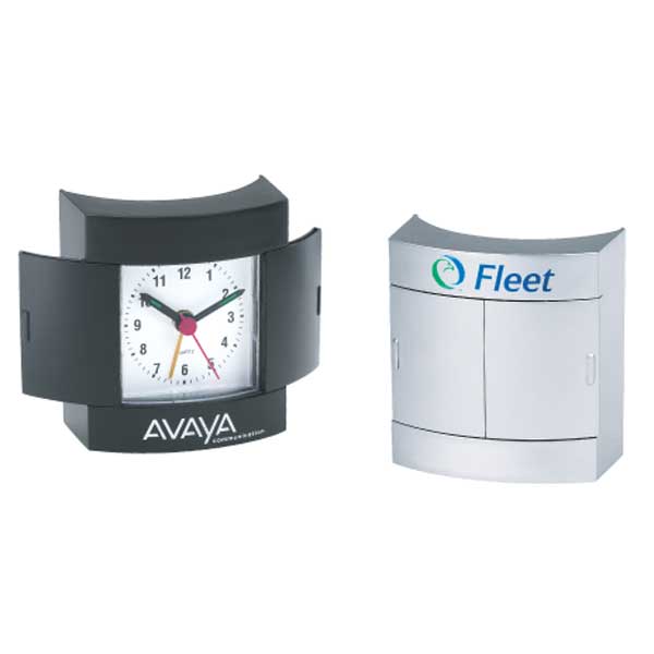 SLIDE-AWAY ALARM CLOCK