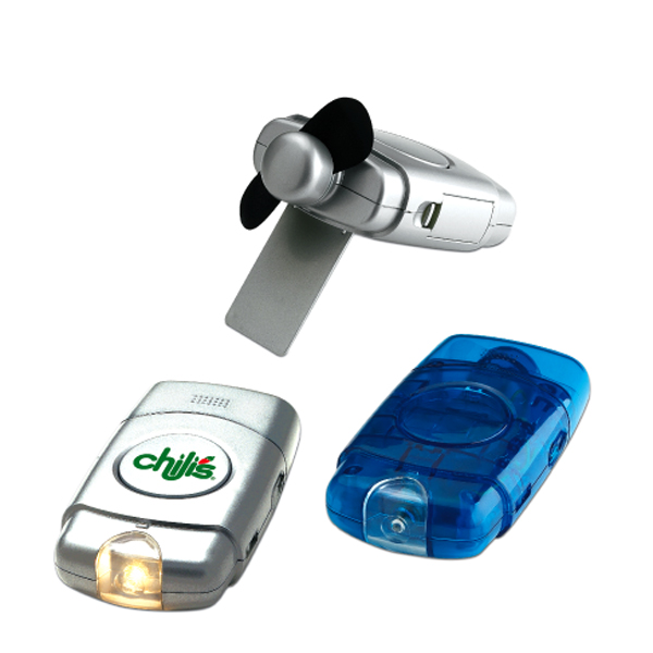 THE COOL BREEZE FAN\FLASHLIGHT