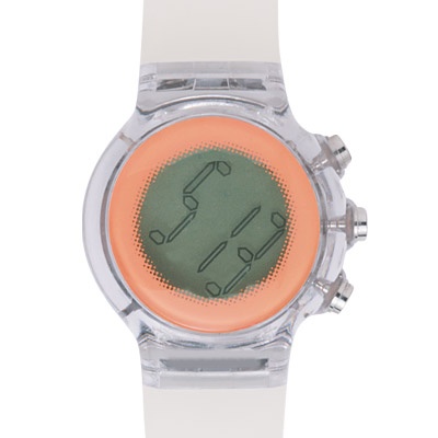 Circular Digital Watch