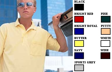 Outer Banks Cotton Pique Polo with Pocket