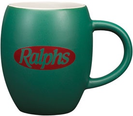 16 oz Two-Tone Barrel Mug