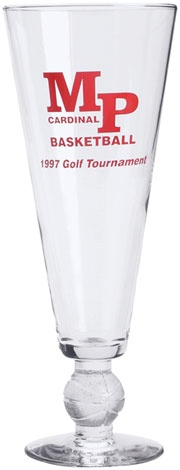 16 oz Clubhouse Pilsner with Basketball Stem