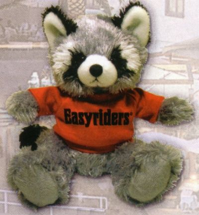 Cuddly Raccoon with Tee Shirt