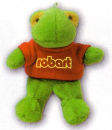 Frog Mini Bean Bag Keychain