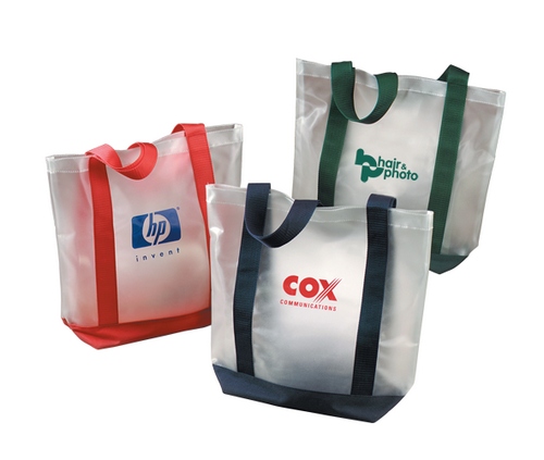 Translucent tote bag