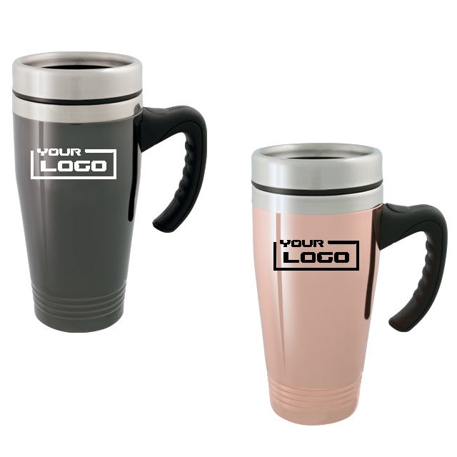 16oz Steel Mug with Handle