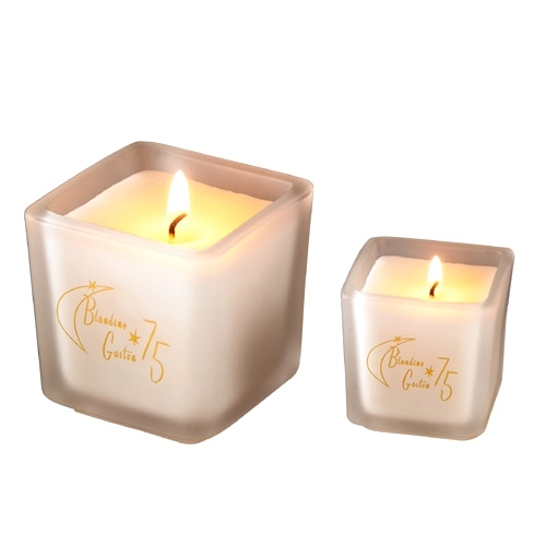 Frosted Glass Candle