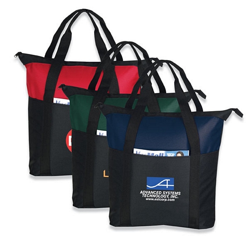 HEAVY DUTYZIPPERED TOTE BAG