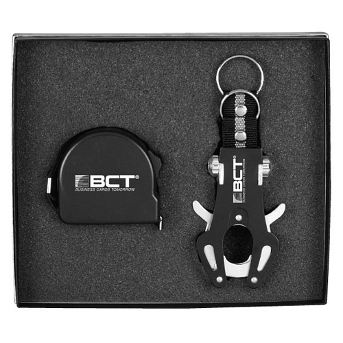 DUAL JAW BELT CLIP / TAPE MEASURE