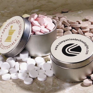 LARGE MINT TINS WITH SUPER MINTS