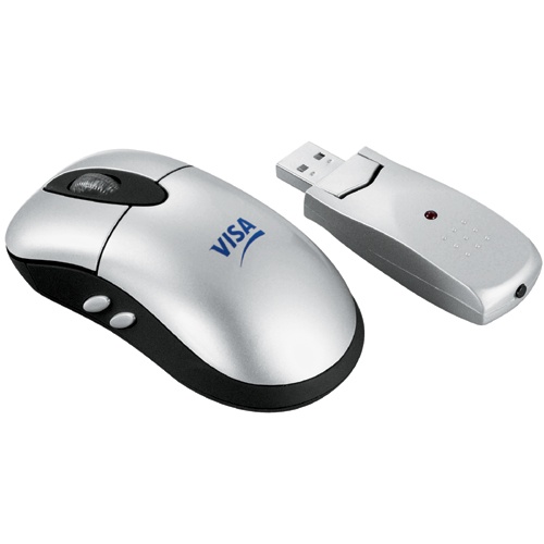 Mini Wireless Optical 5 Button Mouse
