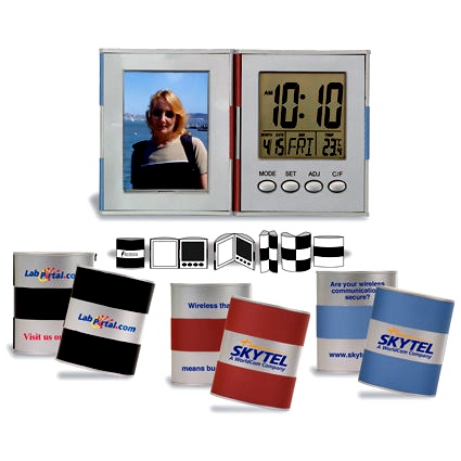 ILLUSION SERIES CLOCK PHOTO FRAME
