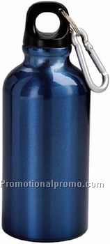 ALUMINIUM DRINKING BOTTLE WITH CARABINER