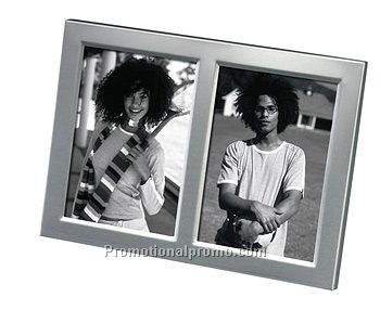 ALUMINIUM DUO PHOTO FRAME