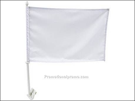 Autovlaggetje van polyester met...