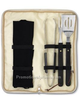 BBQ set with glove and apron