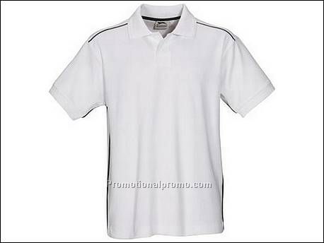 Backhand polo. Overslag met onzichtba...