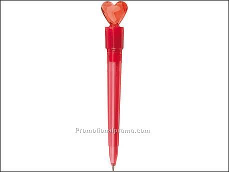 Balpen eartmet rood LED lampje.