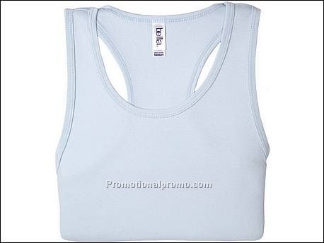 Bella T-sh Sheer rib Tank, Pale Blue