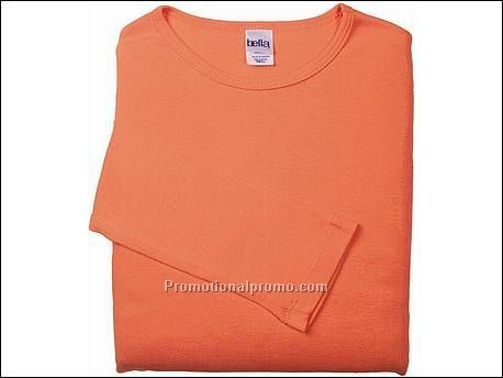 Bella T-shirt Crew Neck L/S, Orange