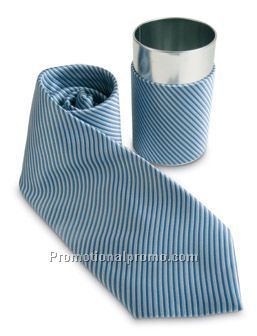 Bergamo. Blue patterned tie