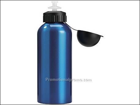 Bidon metallic 600 ml blauw