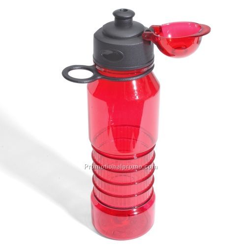 Bottle - 20 oz. Poly Bottle with Finger Grooves