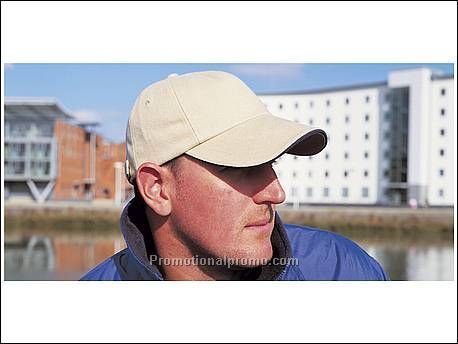 Brushed katoenen Cap