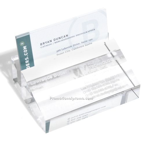 Business Card Holder - Crystal