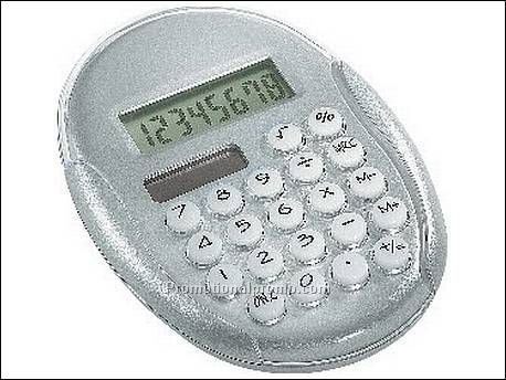 Calculator, met doorzichtige...