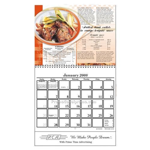 Calendar - Receipes