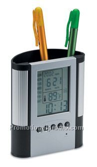 Clock/weather station