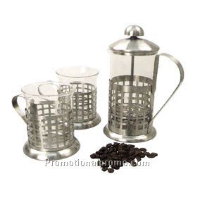 Coffee plunger 'window'