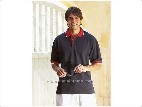 Contrast Tipped Polo