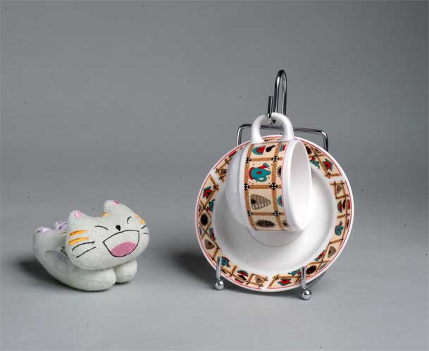 coffee set with metal stand
  
   
     
    